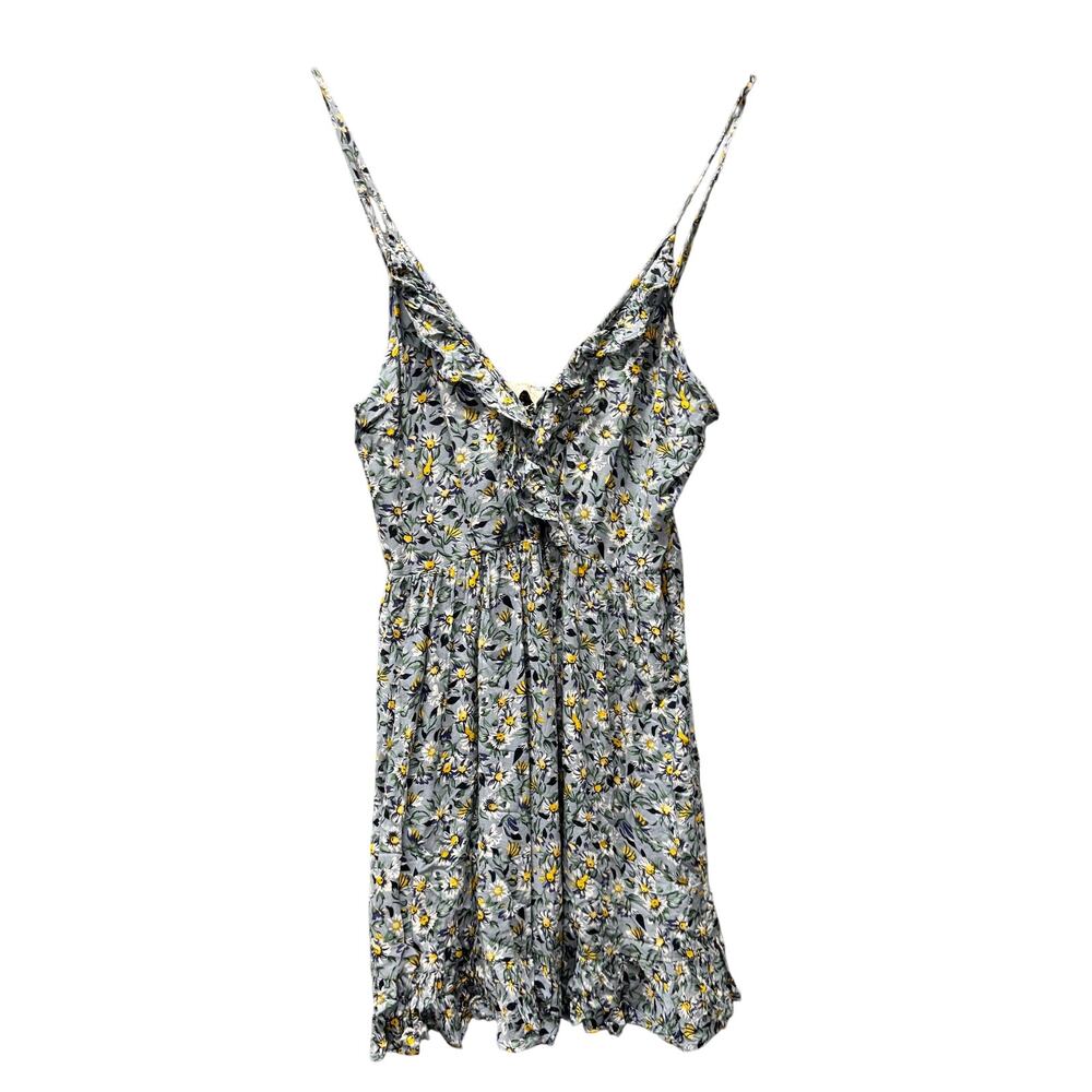 Auguste theโ Label Dress Daisy Amore Floral Mini Ruffled V-Neck Smocked Womens 4